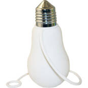 Tvålbehållare till duschen ”Bulb”, vit