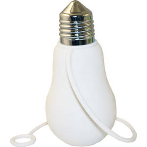 PRESENTTIPS - Tvålbehållare till duschen ”Bulb”, vit