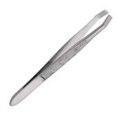 Tweezers, rak, förkromat stål, 9,5 cm