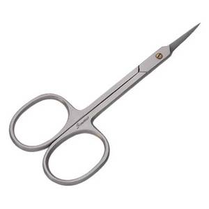 Kosmetiska Instrument - Nagelbandssax, spetsig, böjd 9 cm