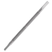Nagelbandspusher rak, platta ändar, 12,5 cm
