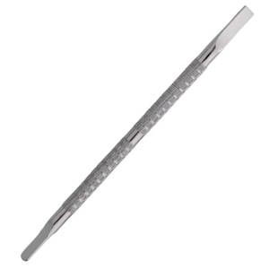 Kosmetiska Instrument - Nagelbandspusher rak, platta ändar, 12,5 cm