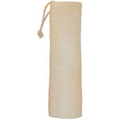 Loofabit med rep, 100 % naturmaterial, 25cm