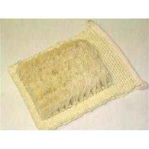 Badborstar & tillbehör - Japansk sisal skrubblapp, 17.5 x 14 cm